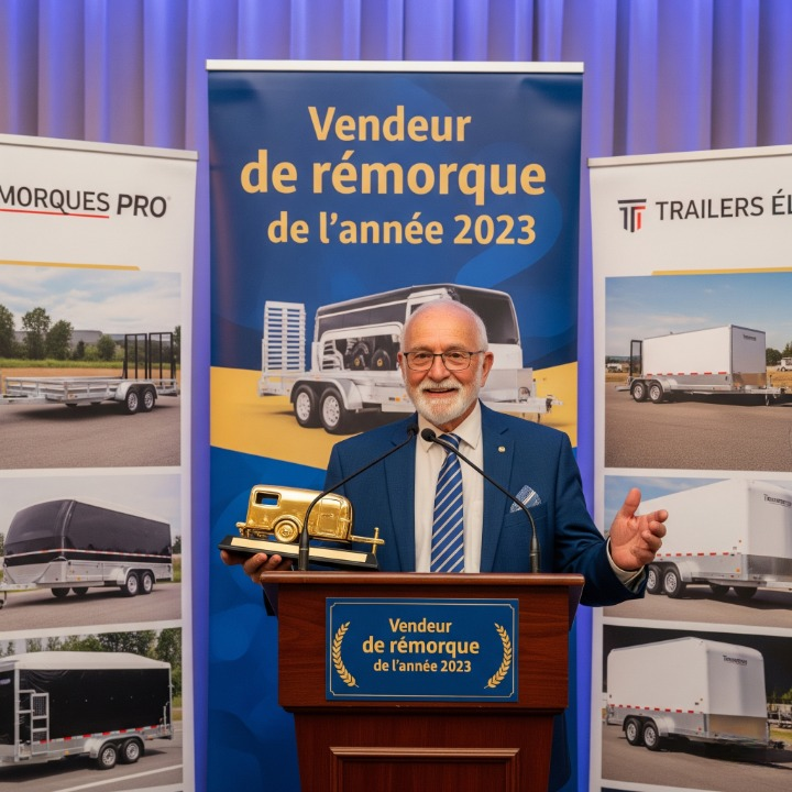 Meilleur vendeur de remorques 2023
